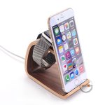 استند شارژ اپل واچ و آیفون Samdi Wooden Apple Watch iPhone Charging Stand - Image 7
