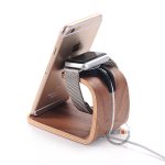 استند شارژ اپل واچ و آیفون Samdi Wooden Apple Watch iPhone Charging Stand - Image 8