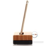 استند شارژ آیفون Bamboo Wooden Aluminum iPhone Charging Stand - Image 11