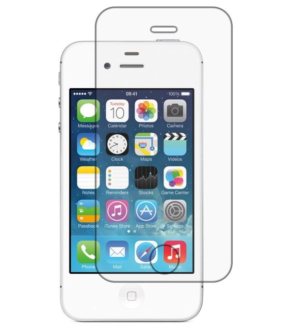 محافظ صفحه نمایش آیفون iPhone 4/4S Glass Screen Protect - Image 2