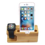 استند شارژ اپل واچ و آیفون Wooden Charging Stand for Apple Watch & iPhone
